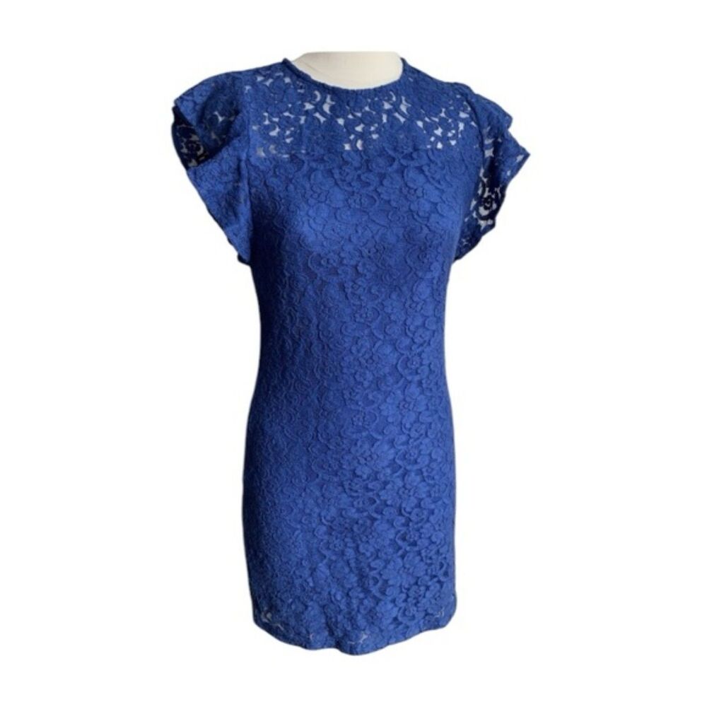 Jack by BB Dakota Monae Stretch Floral Lace Mini Dress Size Small